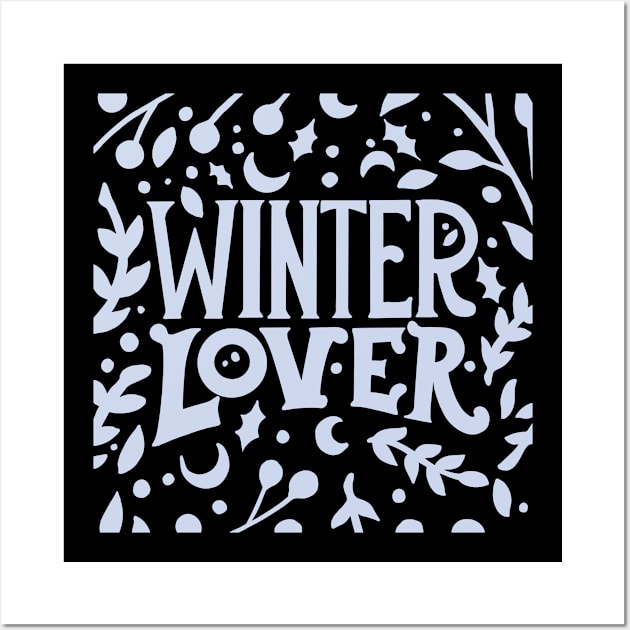 Winter Lover Wall Art by WMKDesign